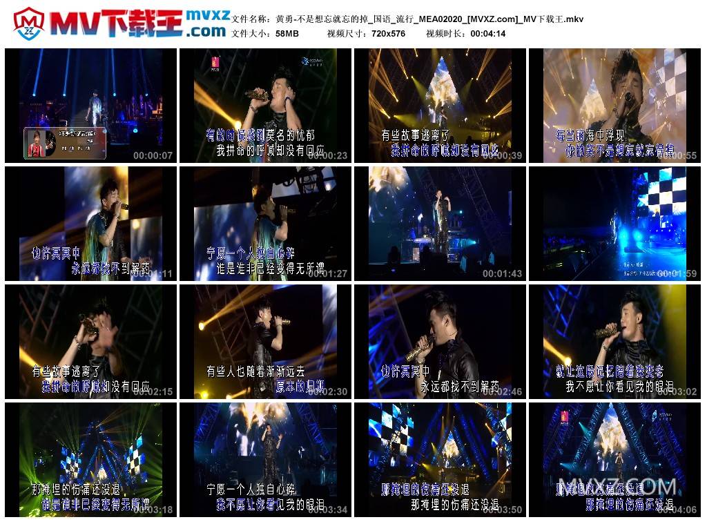 黄勇-不是想忘就忘的掉_国语_流行_MEA02020